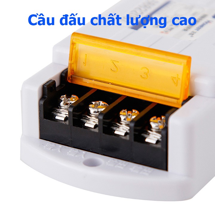 (CÓ HỌC LỆNH) Công tắc điều khiển từ xa Honest HT-6220KGD,(công suất lớn 220v 40A 1000m dùng cho máy bơm ,moto điện.