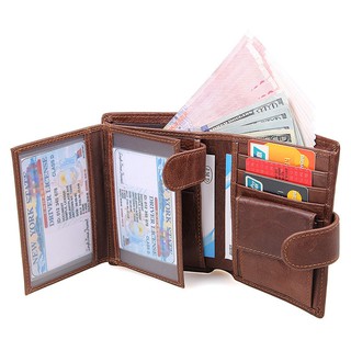 Ví da nam cao cấp 100% da thật - Gumen W06