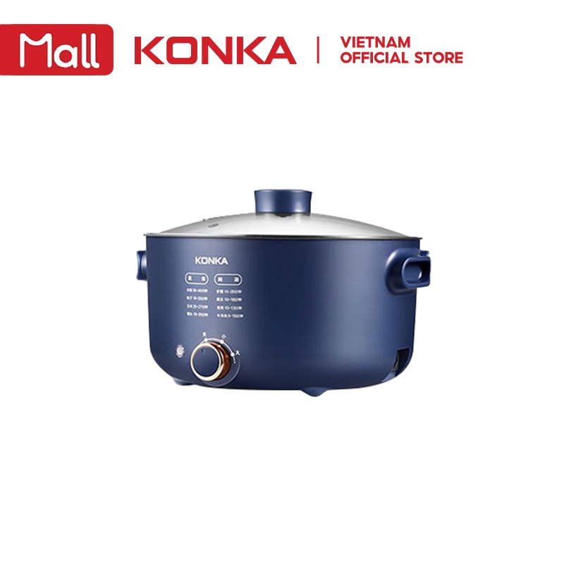 Nồi lẩu điện KONKA chống dính đa năng 1300W 5L