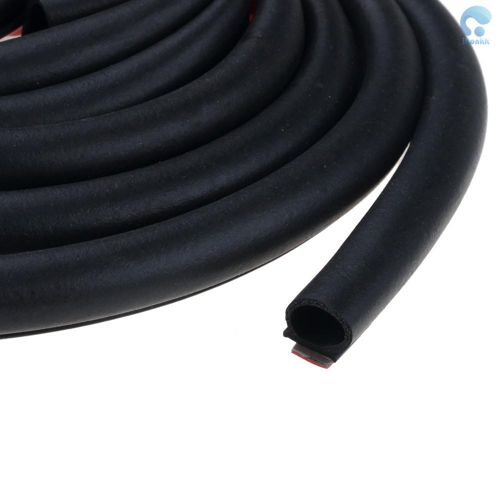 5Meters Big D Small D Z Shape P Type Car Door Seal Strip Auto Rubber Seal Strips Waterproof Trim Dustproof Sound Insulation Weatherstrip Big D Small D Z P Type