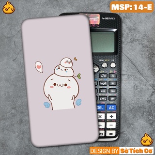 Miếng decal dán máy tính fx-570, fx-580, fx-880, Casio, Vinacal,... Dễ thương MSP: 14