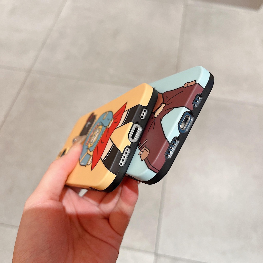 Ốp Điện Thoại Họa Tiết Ngộ Nghĩnh Cho iphone 13 Pro Max i13 13pro 11ProMax i11 iX Xs XR Xs Max 7plus 8plus 12Pro 12 Pro Max