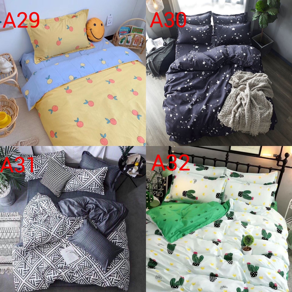 FREESHIPChăn Ga Gối Coton poly hàng nhập khẩu cao cấp.( nhắn tin chọn mẫu)❤️miễn phí bo chun❤️