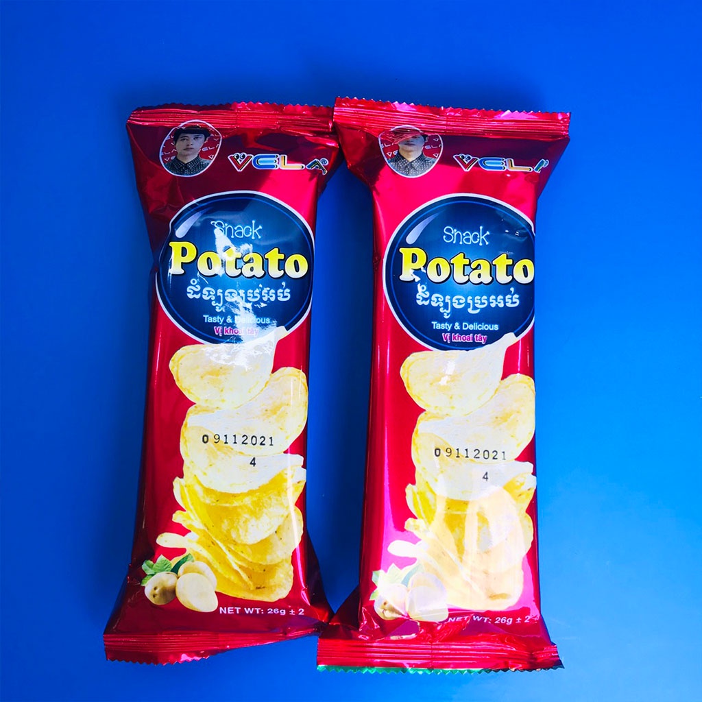 Snack Potato vị khoai tây đồ ăn vặt Hà My