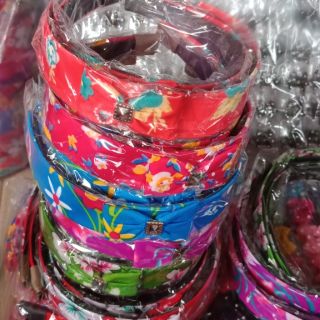 Bờm tóc hoa nơ đẹp cho bé