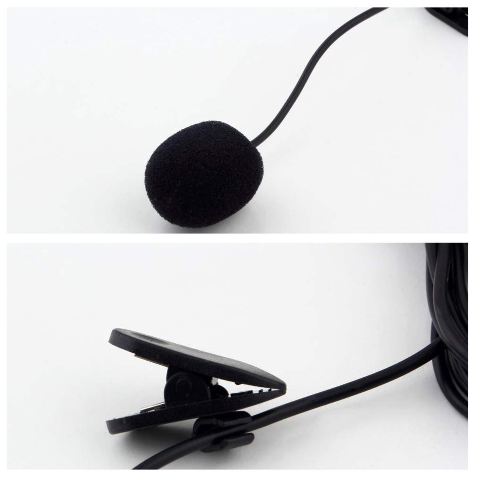 3.5mm Microphone lapel microphone is used for recording, recording for mobile phones, cameras, laptops, convenient for video recording and live broadcasting