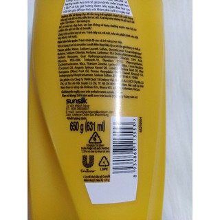 Dầu gội Sunsilk 650g.