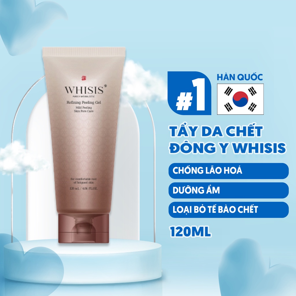 Tẩy Da Chết Đông Y WHISIS Hanbang Refining Peeling Gel 120ml 3W122