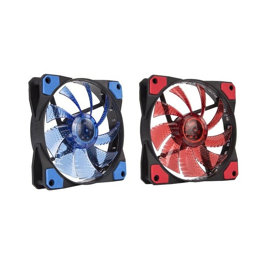 [Mã ELORDER5 giảm 10K đơn 20K] QUẠT TẢN NHIỆT THÙNG MÁY CPU FAN CASE 12 INCH MARVO FN 10 CÓ ĐÈN LED XANH , ĐỎ