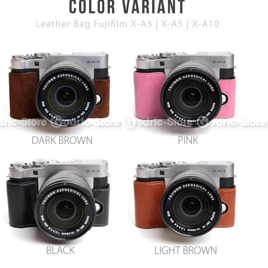 Túi da đựng máy ảnh Fujifilm X-A3 X-A5 X-A10 X-A20 mã 713