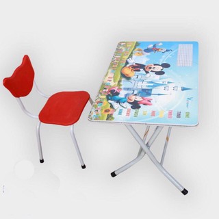 Bộ bàn ghế gấp gọn học sinh cực đáng yêu cho bé ( combo 1 bàn + 1 ghế )