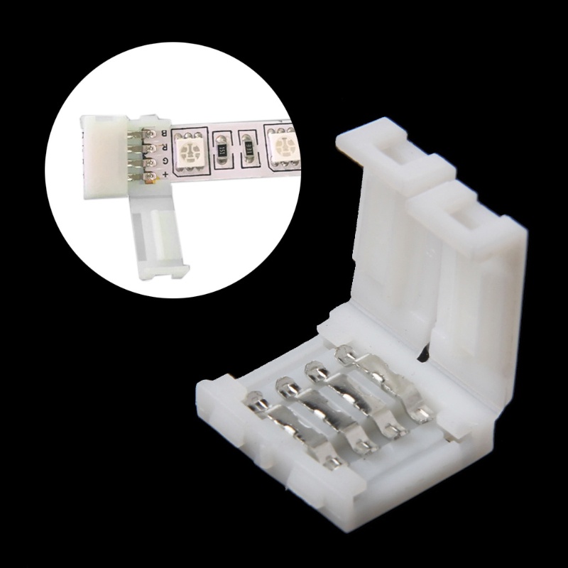 Kẹp nối 4 Pin 10mm cho dây đèn LED 5050 RGB