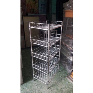Kệ chén 5 tầng 40×60 inox