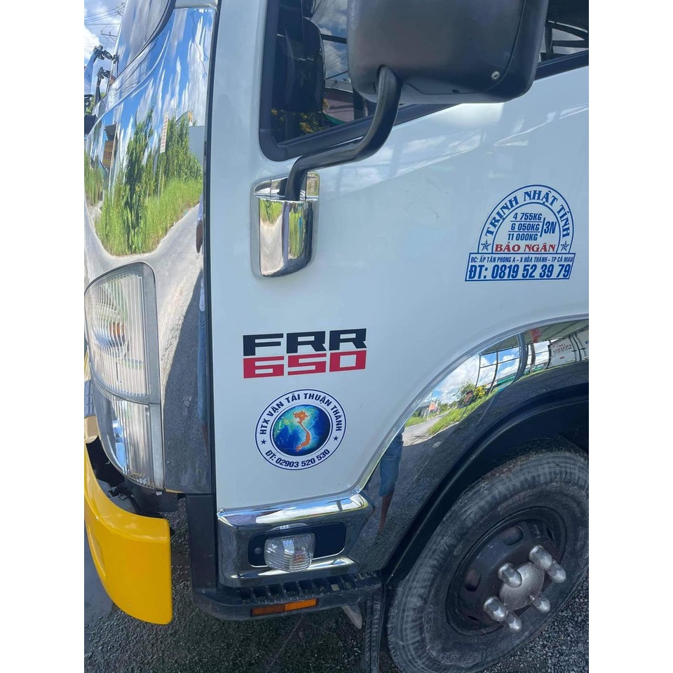 Ốp chân gương hino/ isuzu chất lượng cao