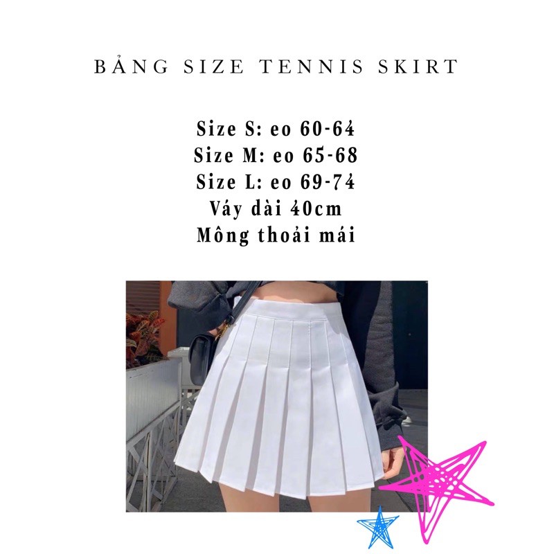 Váy TENNIS SKIRT ( Có lót quần )