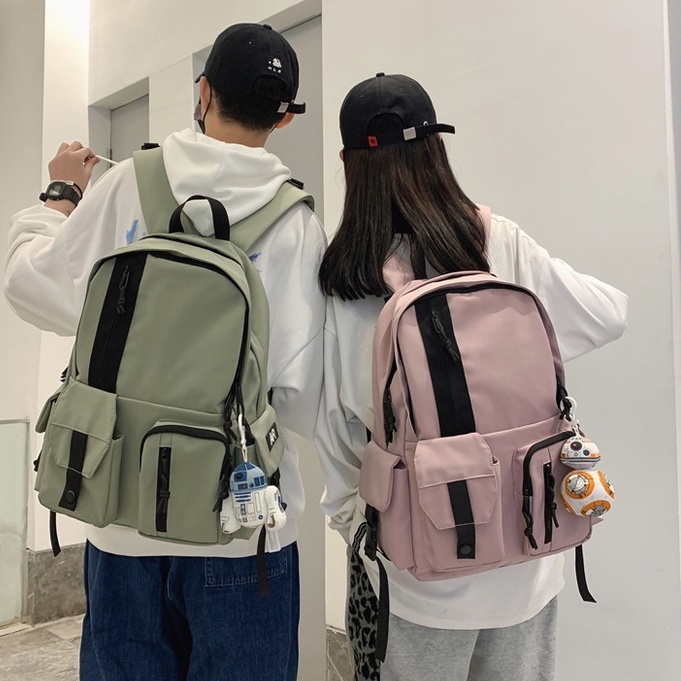Balo ulzzang nam nữ cao cấp đẹp đi học giá rẻ thời trang du lịch cá tính (BLULZ17)