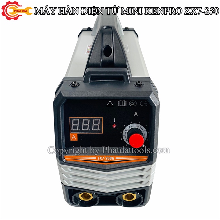 Máy Hàn Điện Tử KENPRO ZX7-250-Khả Năng Hàn Que 2.5-3.2ly-Đầy Đủ Phụ Kiện-Bảo Hành 12 Tháng