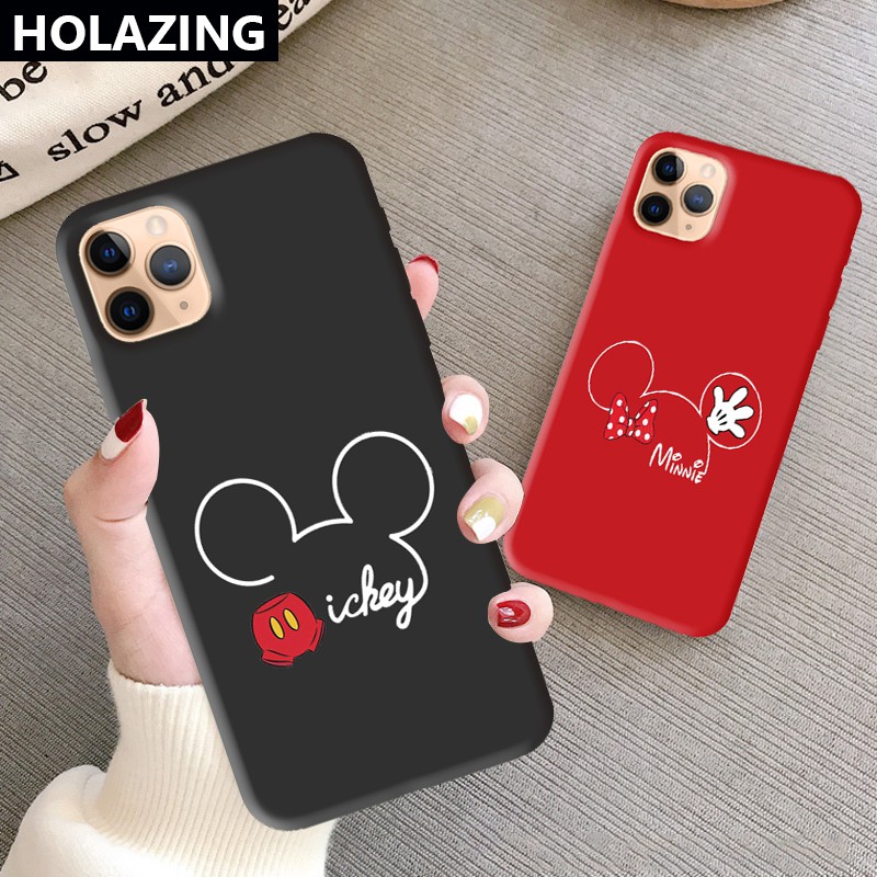 Ốp Điện Thoại Silicon Mềm Hình Tay Chuột Mickey Nhiều Màu Cho iPhone 12 Mini 11 Pro Max iPhone XS Max XR SE 2020 8 Plus 7 6S