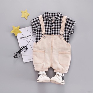 Set quần yếm cho bé