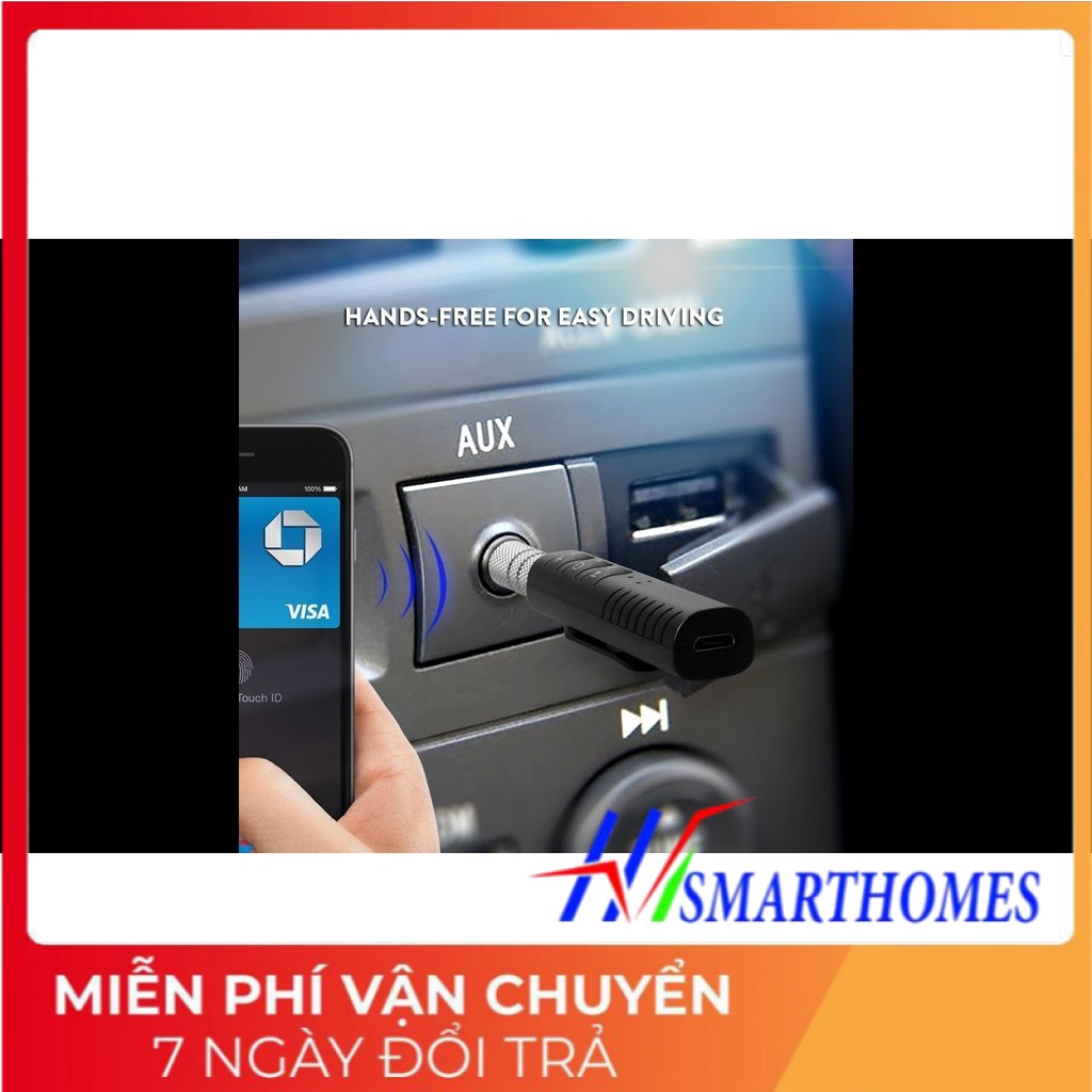 Bộ Thu Phát Âm Thanh Bluetooth Siêu Nhỏ Biến co dây thành không dây