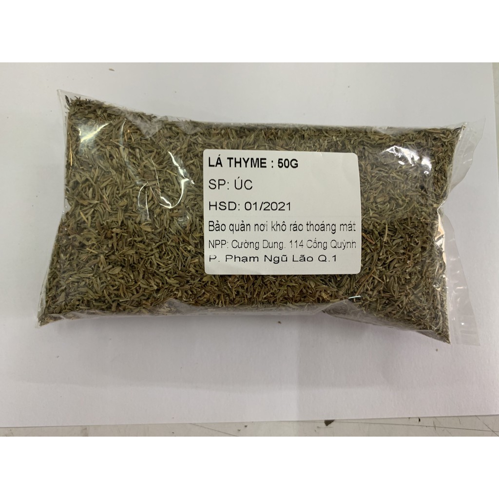 Lá thơm thyme khô (cỏ xạ hương) 50gr