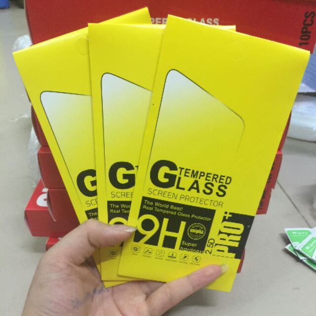 Kính cường lực xiaomi redmi 6 pro , bộ 3 kính