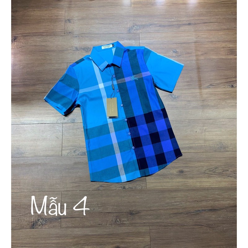 Áo sơ mi cộc kẻ bbr new hot💥 | BigBuy360 - bigbuy360.vn