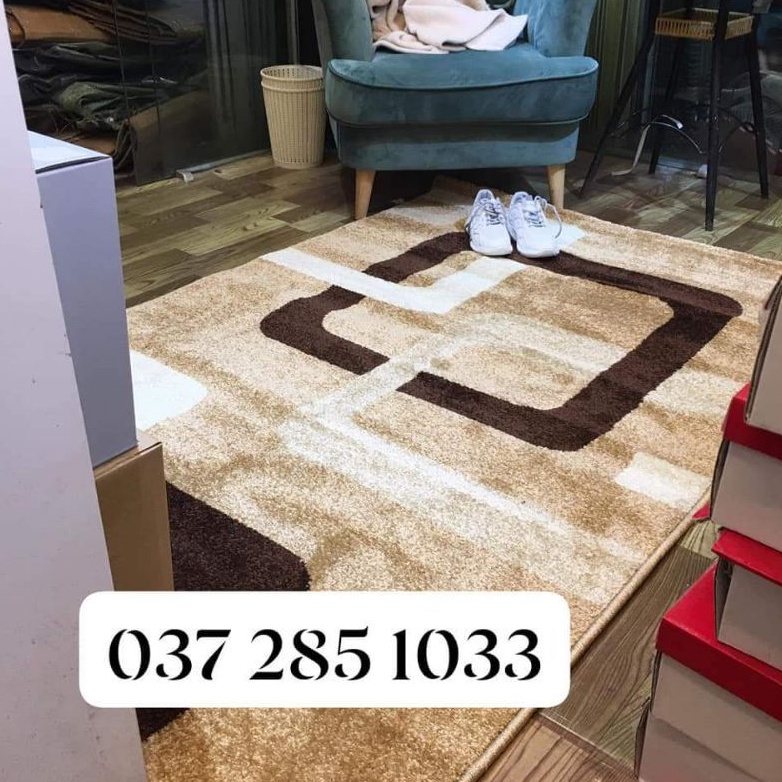 Thảm dệt lông ngắn cao cấp kích thước 1,2 x 1,8 m