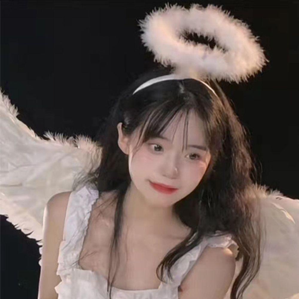 Danilo Băng Đô Hóa Trang Thiên Thần Thiết Kế Đơn Giản DIY