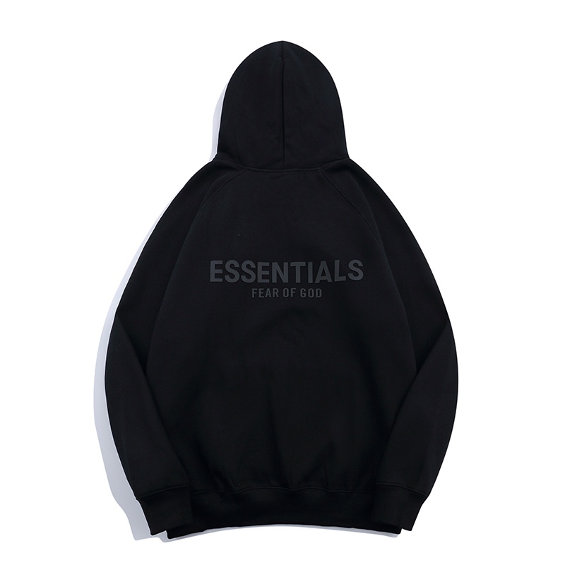 [ Sale Sốc ] Áo hoodie Essentials nỉ bông in nổi sau lưng hàng cao cấp Ss2022