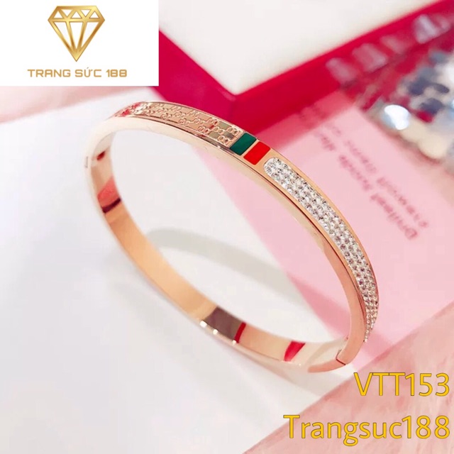 Vòng tay titan nữ sang trọng VTT153