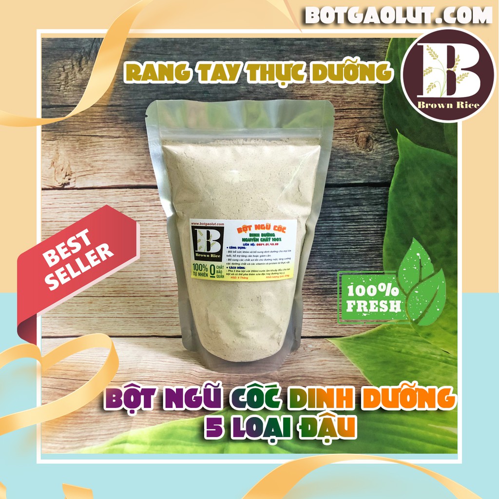 Bột ngũ cốc 5 loại đậu 500gr