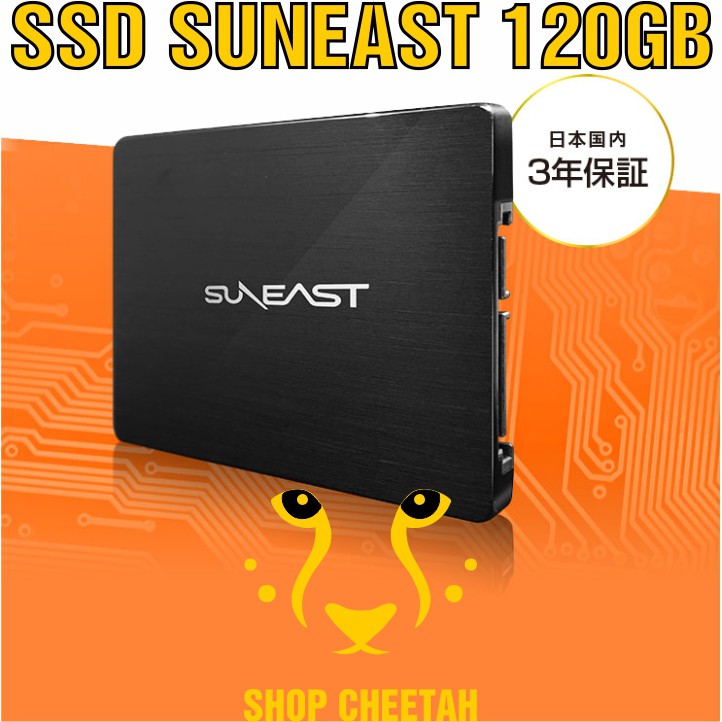 Ổ cứng SSD SunEast 120GB nội địa Nhật Bản – CHÍNH HÃNG – Bảo hành 3 năm – SSD 120GB – Tặng cáp dữ liệu Sata 3.0