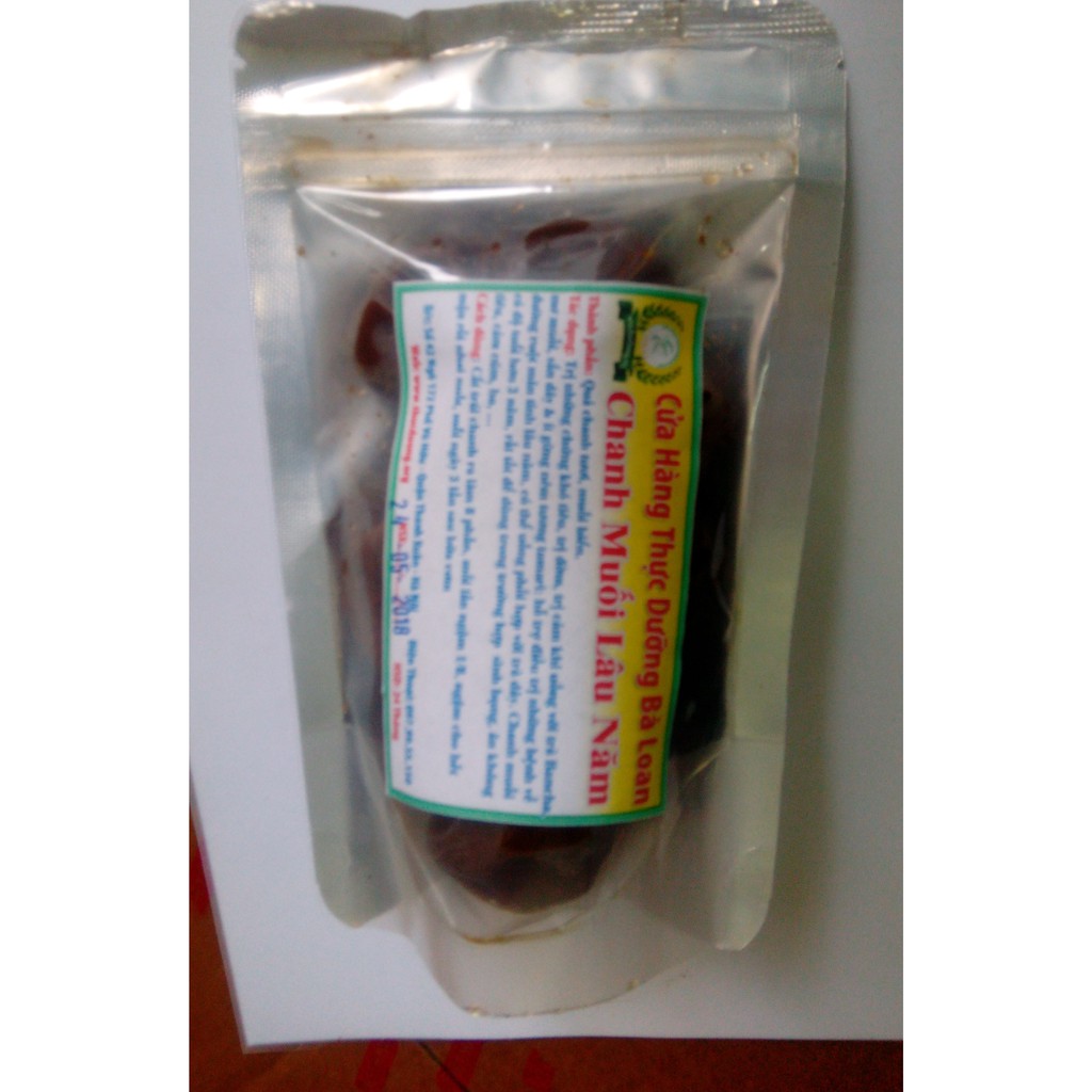 Chanh muối lâu năm Bà Loan 200g