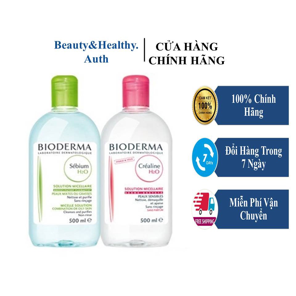 Tẩy trang Bioderma Crealine H2O | BigBuy360 - bigbuy360.vn