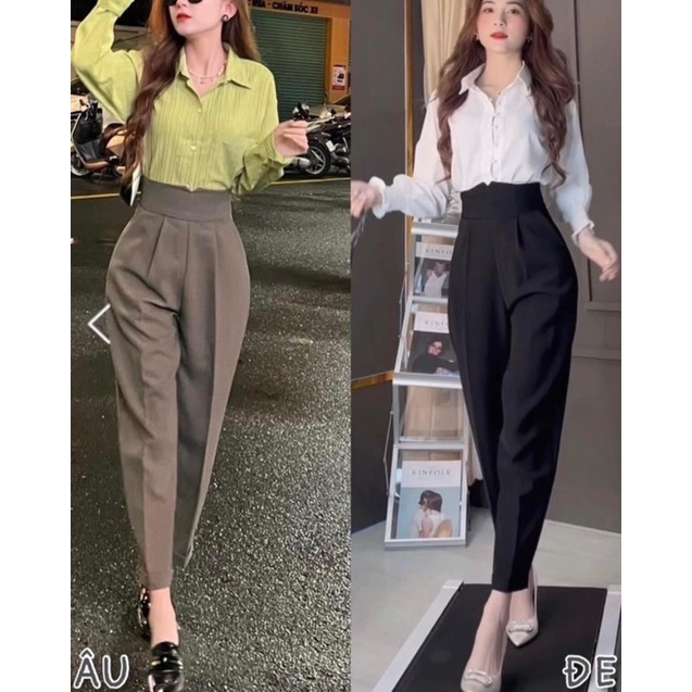 Quần Tây cạp V lưng siêu cao mã 250