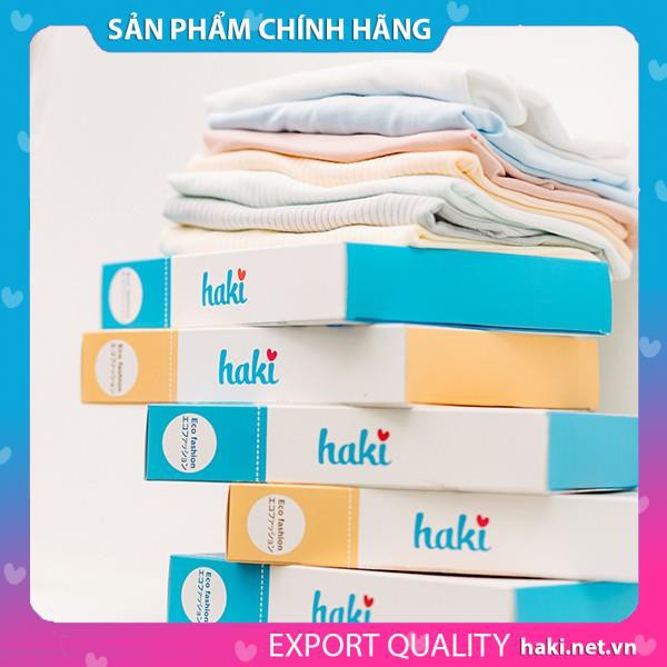 [Mã INCU20 giảm 20K đơn 150K] Áo khoác cho bé vải sợi tre chần bông mũ tai gấu HAKI -BB014