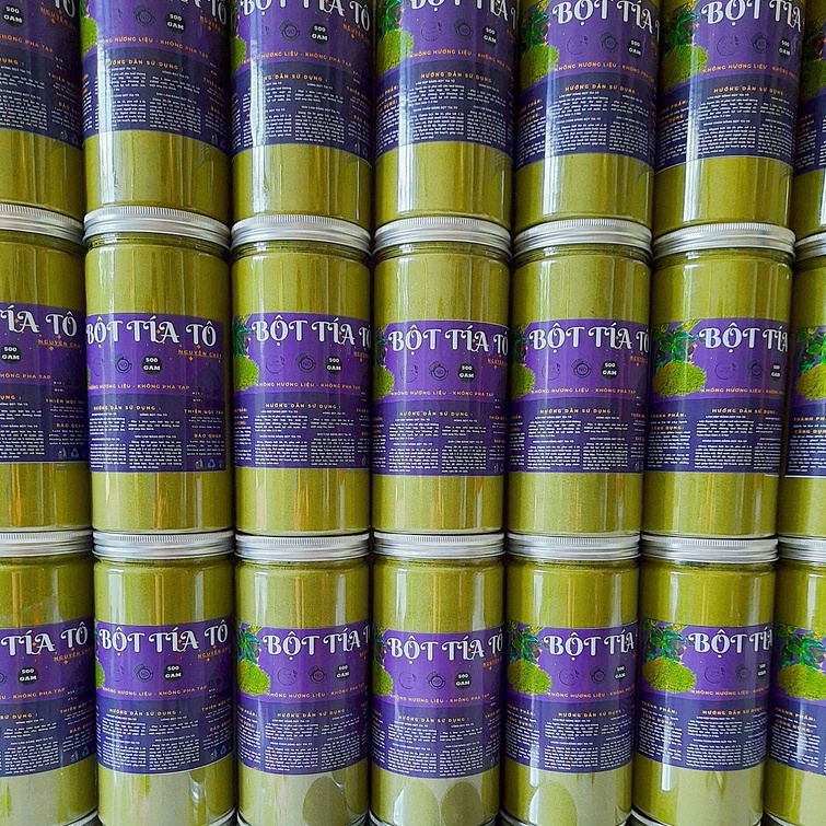 [Mã 253FMCGSALE giảm 8% đơn 500K] [Free Ship] Bột Tía Tô 500g Sấy Lạnh Nguyên Chất 100% Organic - Thanh Nhiệt Giải Cảm