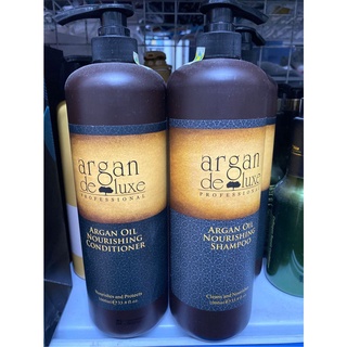 Bộ dầu gội xả Deluxe argan dành cho tóc hư tổn