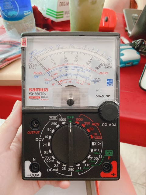 ĐỒNG HỒ KIM ĐO ĐIỆN VẠN NĂNG Samwa - ảnh do shop tự chụp có sẵn tại cửa hàng