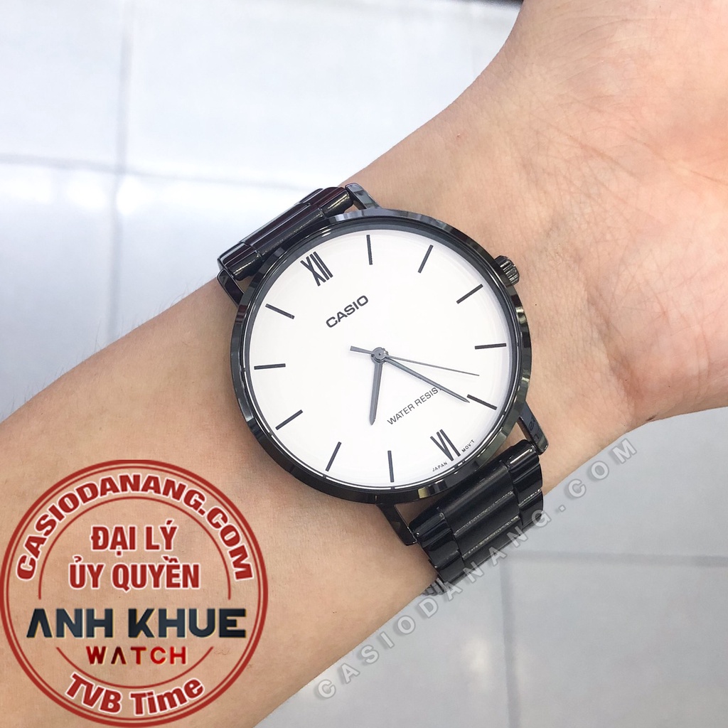 Đồng hồ nam dây kim loại Casio Standard chính hãng Anh Khuê MTP-VT01B-7BUDF (40mm)