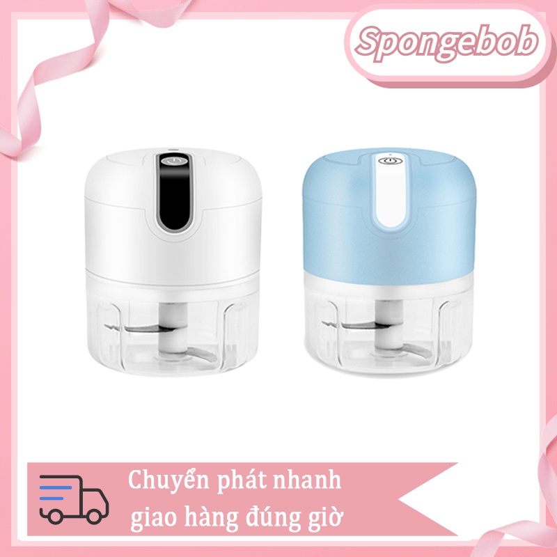 Máy nghiền tỏi bằng điện máy trộn nhỏ Không dây hoàn toàn tự động máy xay gia vị máy xay tiêu Máy mài đa chức năng