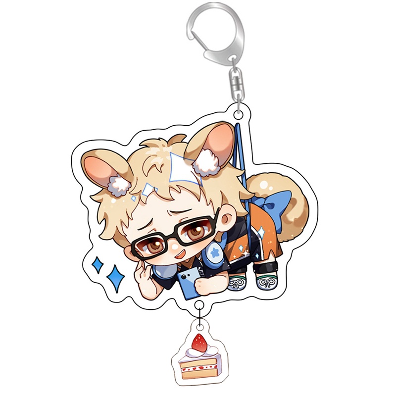 Sf Móc Khóa Hình Nhân Vật Anime Hinata Shouyo Kageyama Kozume Kenma Oikawa Tooru Nishinoya