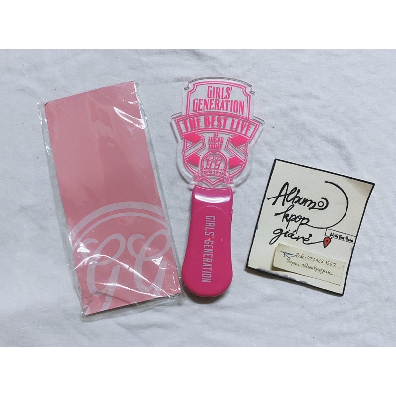 Lightstick Gậy cỗ vũ SM, Snsd phát sáng như hình.