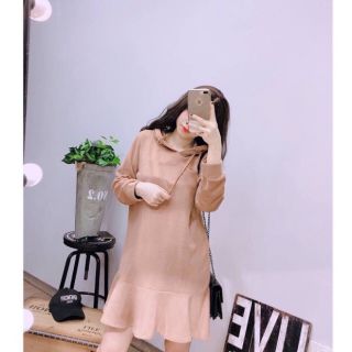 Đầm nỉ đuôi cá
