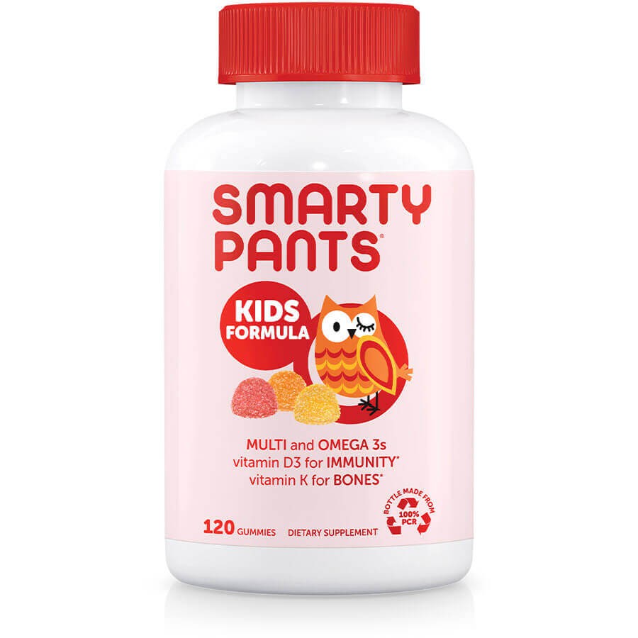 Kẹo dẻo vitamin cao cấp cho trẻ em Smarty Pants Kids hàng Mỹ - Chứng nhận Purity Award | Thế Giới Skin Care