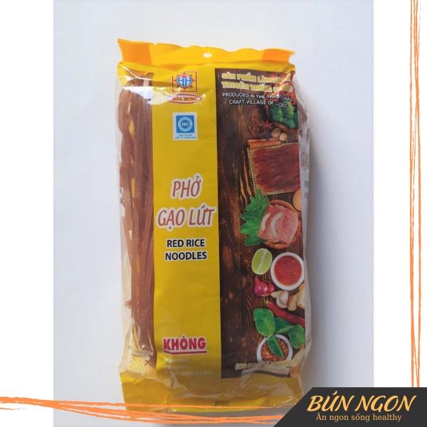 Phở Gạo Lứt Sa Đéc - Phở Gạo Lứt Thực Dưỡng 200g - Bún Ngon