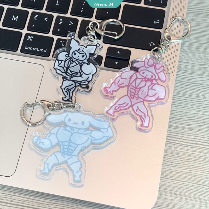 Móc Khóa Kiểu Hoạt Hình Kuromi Mymelody Cinnamoroll Sanrio Dễ Thương Cho Học Sinh