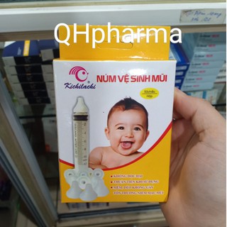 Hộp 50 núm rửa mũi silicon cho bé