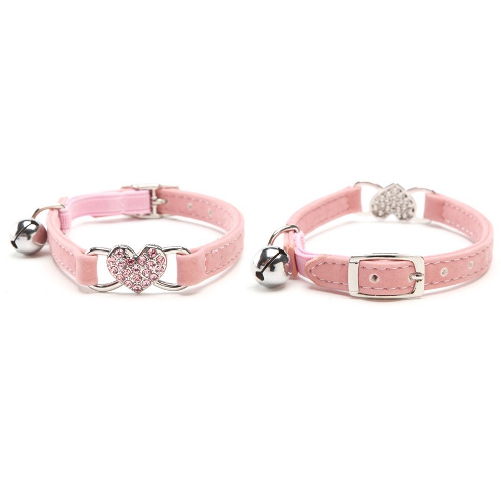 Vòng cổ nhung đính chuông nhỏ cho thú cưng